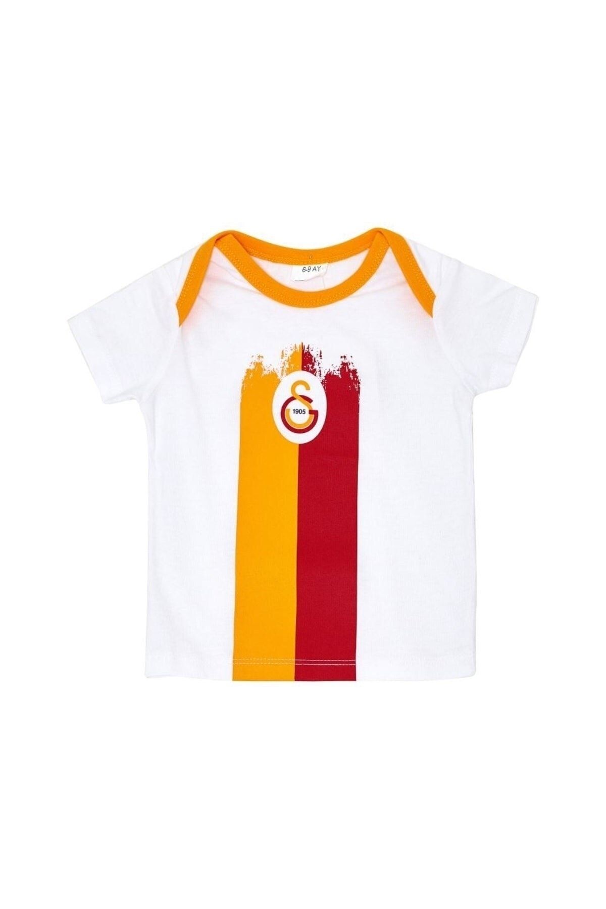 Galatasaray Galatasaray Lisanslı Armalı Bebek T-shirt