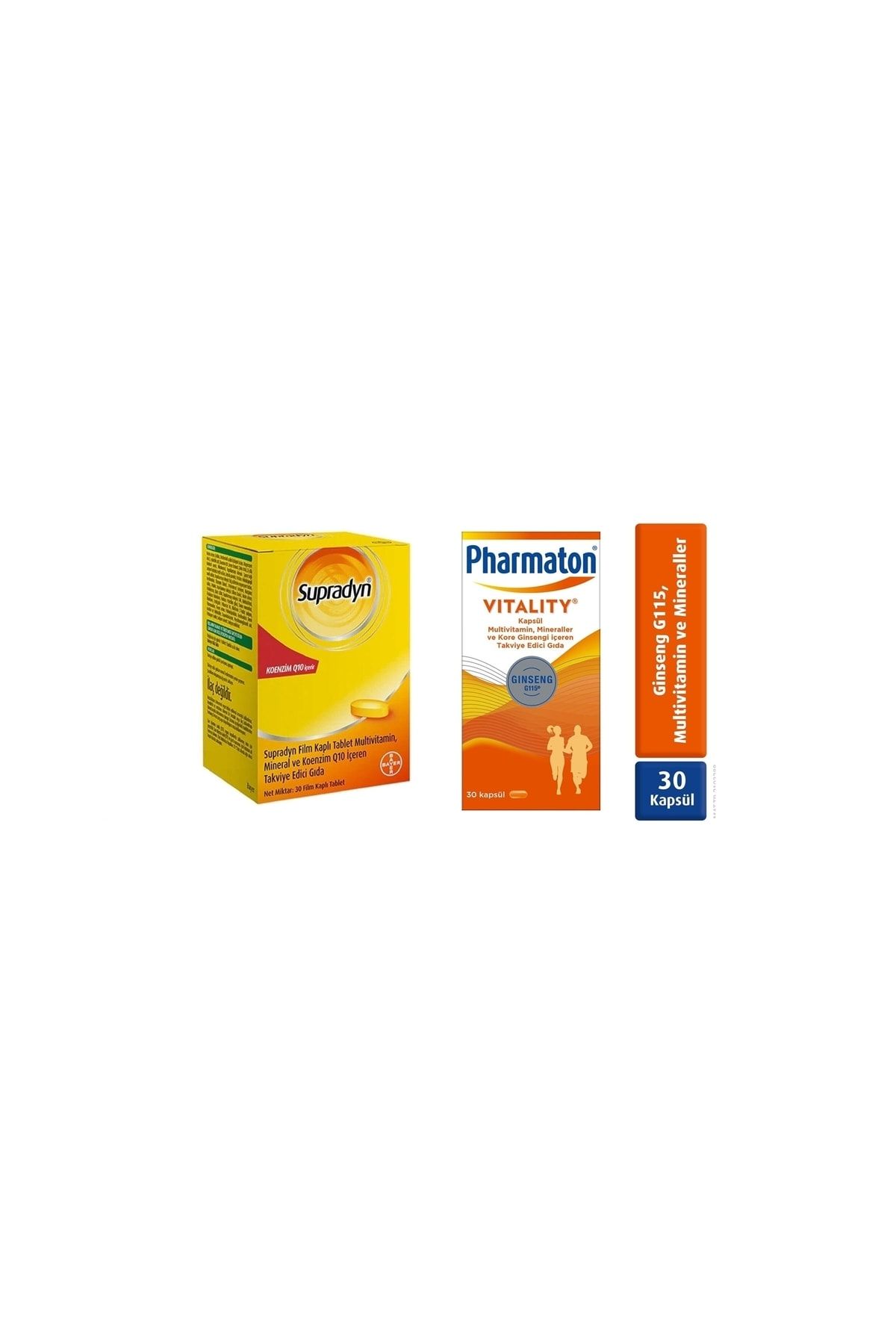 Pharmaton Vıtalıty 30tb Supradyn Koenzım Q10 30 Tb Avantajlı Paket