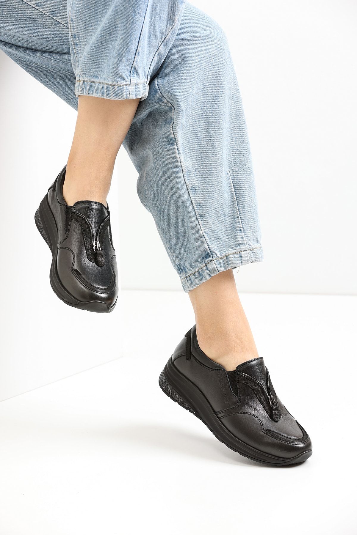 Forelli Teta-g Comfort Kadın Ayakkabı Siyah
