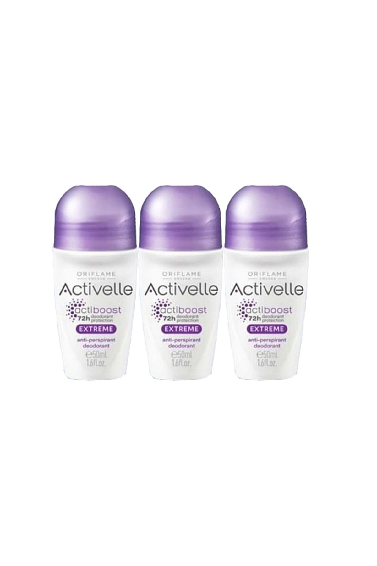 Oriflame Activelle Extreme Anti-perspirant Roll-on-3 Adet (33142)