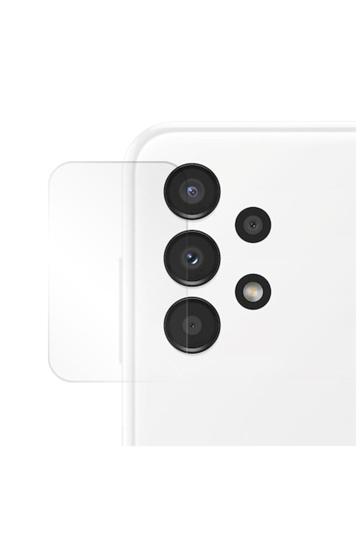 Zebana Samsung Galaxy A53 5g Uyumlu Kamera Lens Koruma Camı Şeffaf
