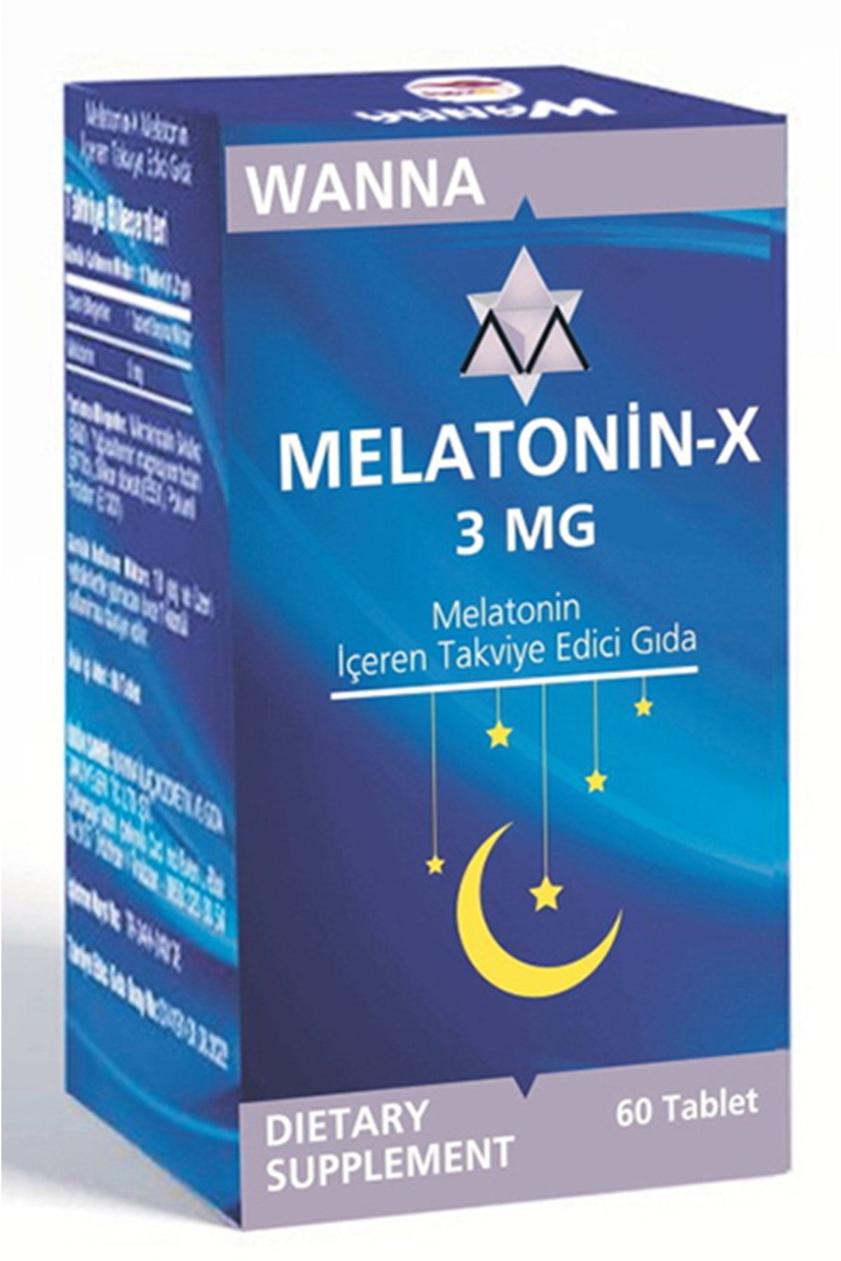 WANNA Melatonin-x 3 Mg 60 Tablet