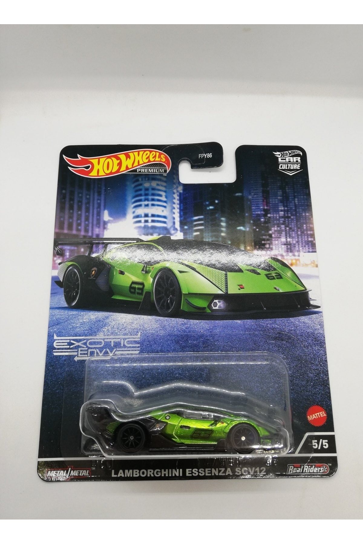 HOT WHEELS Premium Lamborghini Essenza Scv12 Exotic Envy Fiyatı