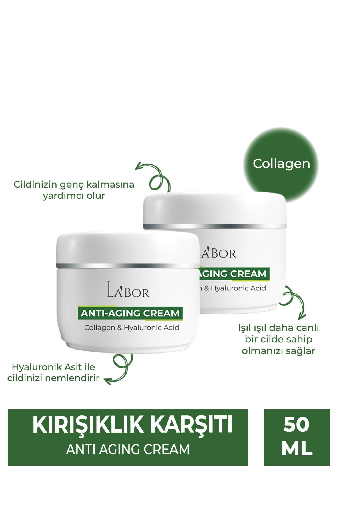 LABOR Anti-aging Botox Krem 50+50 ml  2 Adet