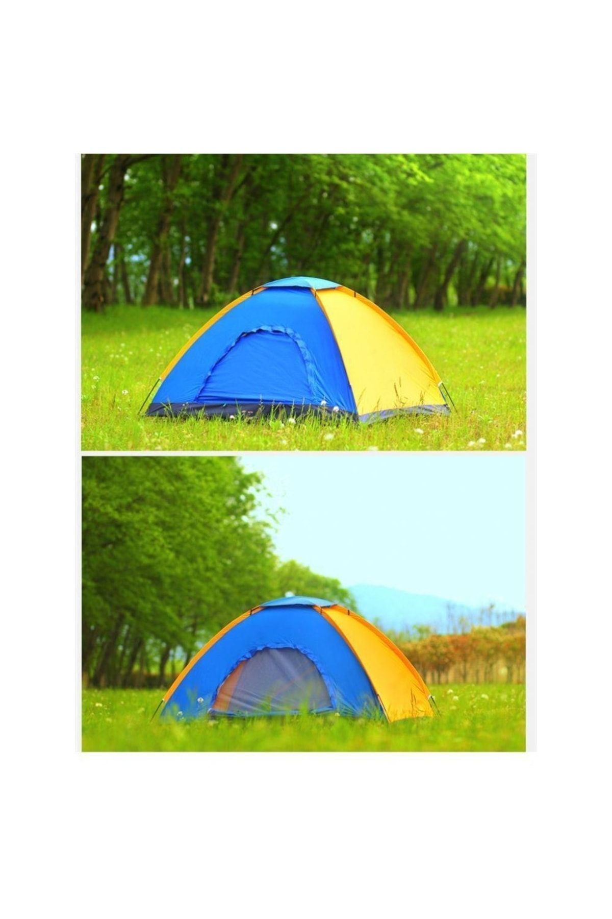 BSSM Kolay Kurulumlu Pratik Kamp Çadırı 8 Kişilik (220x300x170)