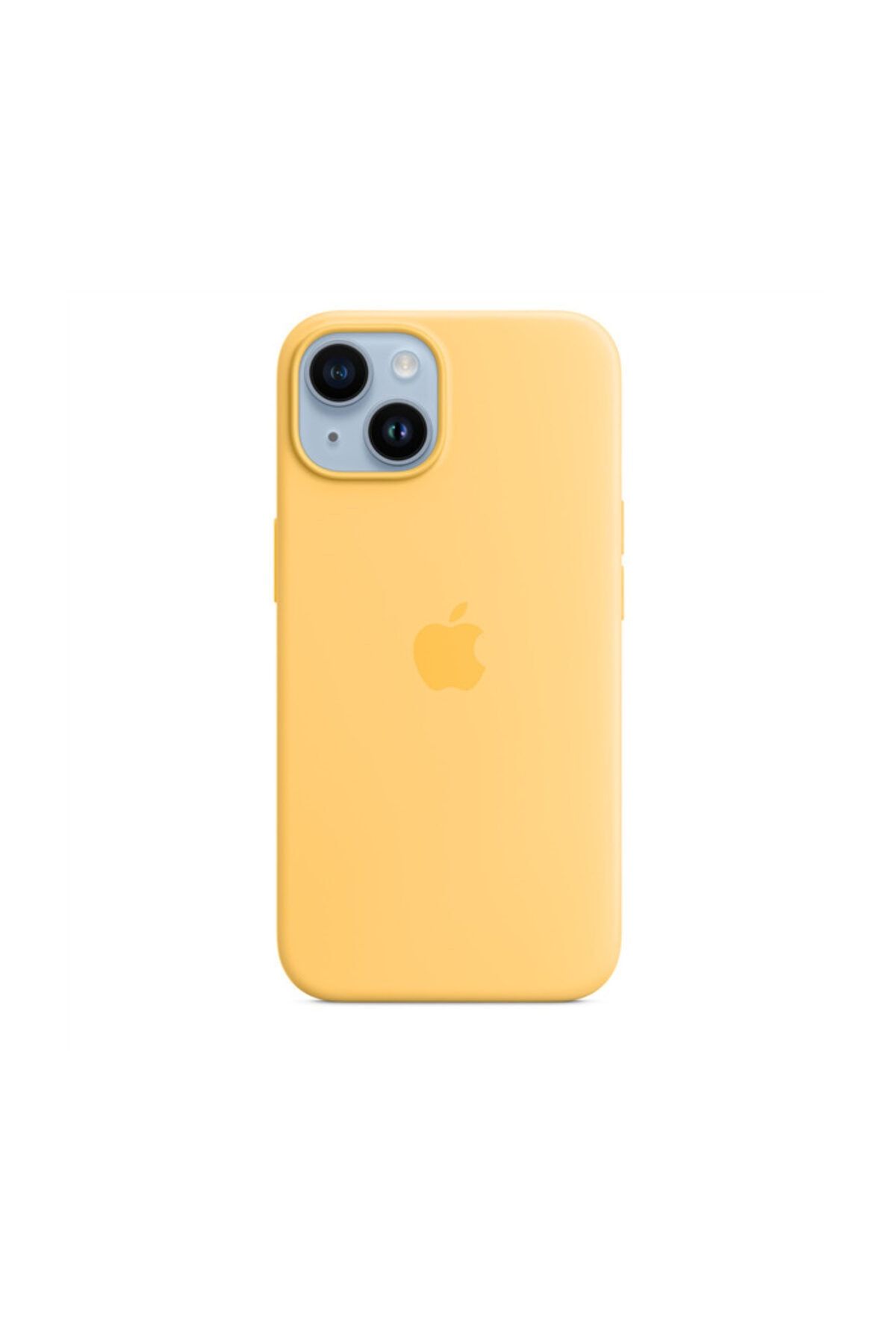 Apple Iphone 14 Için Magsafe Özellikli Silikon Kılıf - Kılıf Sıcak Sarı