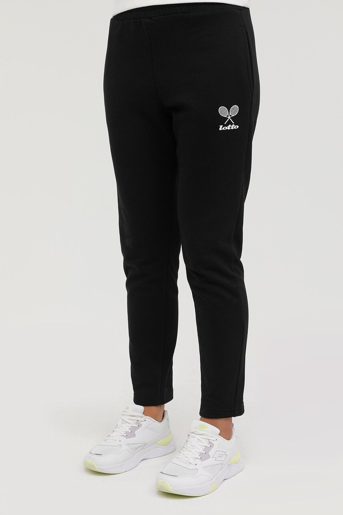 Lotto W-anıta Track Pants 2pr Siyah Kadın Eşofman Altı