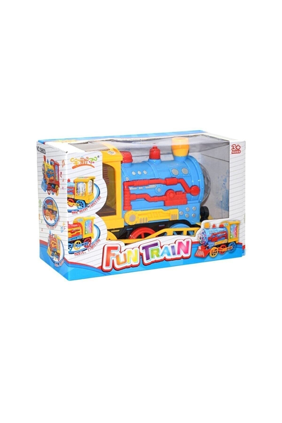 Can Toys Oyuncak Kutulu Pilli Işıklı Sulu Lokomotif 3980b (karışık Renk 1 Adet)