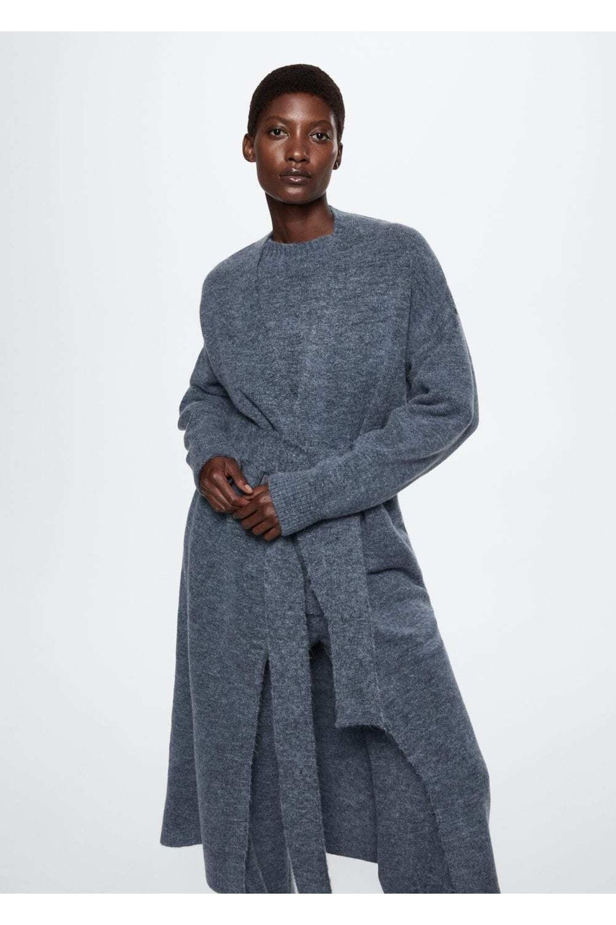 MANGO Oversize Örgü Hırka