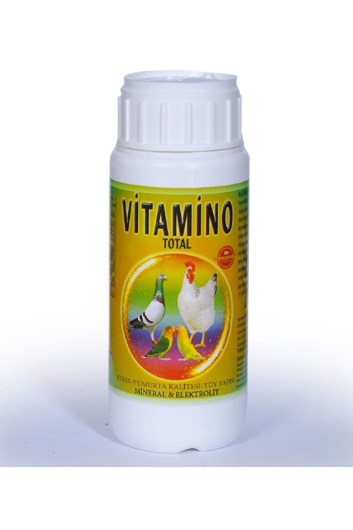 VERMX TR Vitamino Total - Tavuk Keklik Güvercin Muhabbet Kuşu Mineral & Elektrolit Enerji Verici