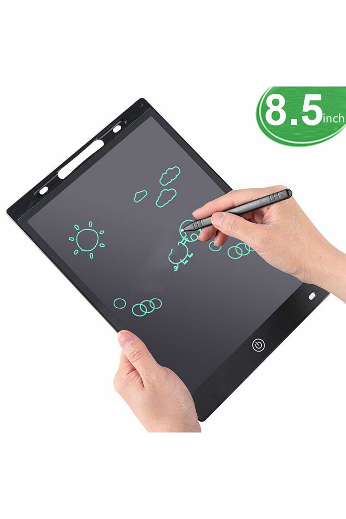 NOYİSKA Grafik Digital Çocuk Yazı Çizim Tableti Lcd 8.5 Inc Ekranlı Bilgisayar Kalemli