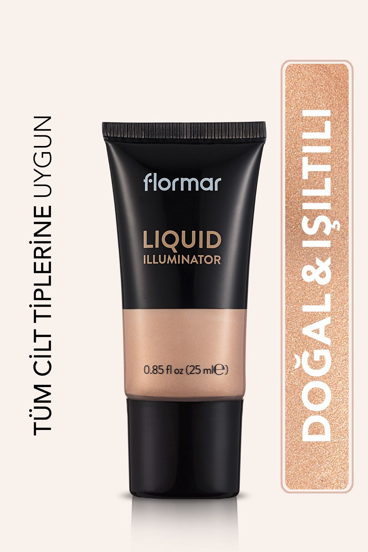 Flormar Doğal Işıltı Veren Aydınlatıcı Makyaj Bazı (ORTA TON)-liquid Illuminator-002 - 8690604534753