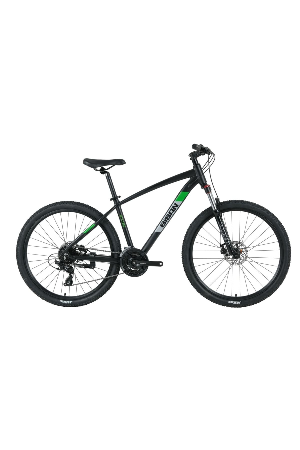 Bisan Mtx 7200 Dağ Bisikleti | 17" Kadro | 29" Jant | Siyah-yeşil