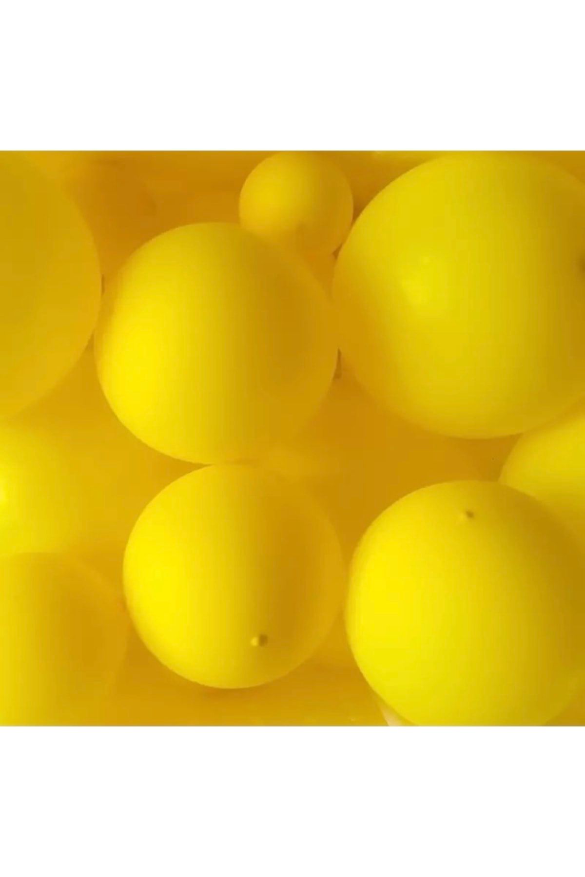 Deniz Party Store Pastel Sarı Latex Balon 12 Inç 10 Adet
