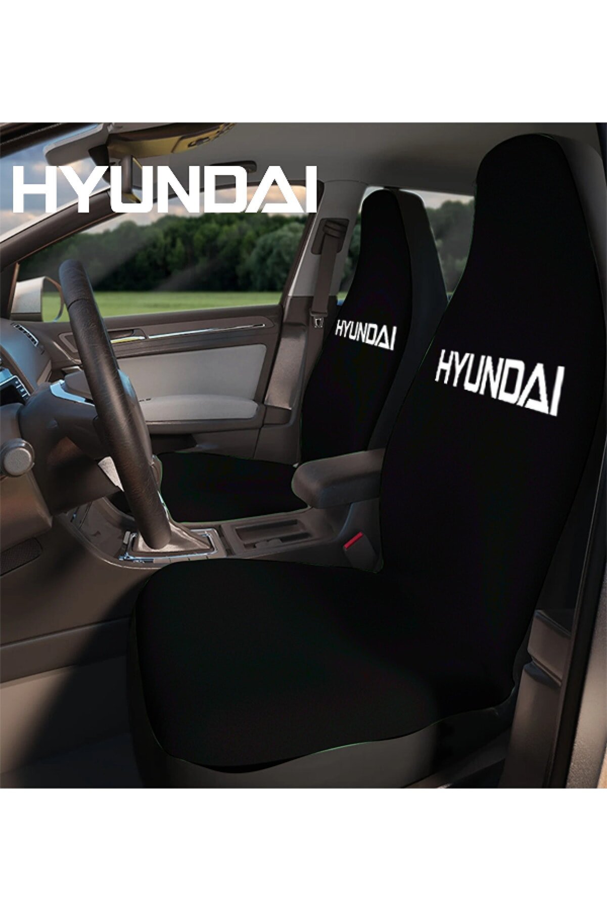 Space Oto Koltuk Kılıfı Hyundai Accent Uyumlu %100 Penye 6 Renk Araç Servis Kılıfı Terletmez,yıkanabilir
