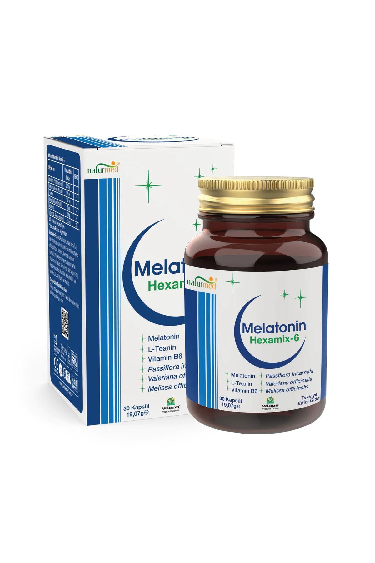 NATURMED Melatonin Hexamix6 Kapsül