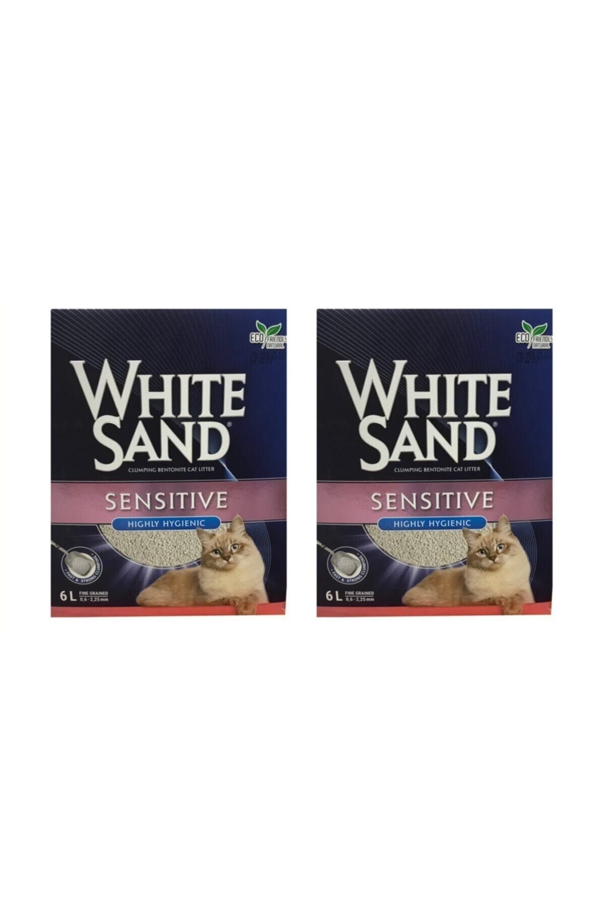 Vancat White Sand Sensitive Highly Hygıenic Cat Litter 6 Lt 2 Adet - Ever Clean
