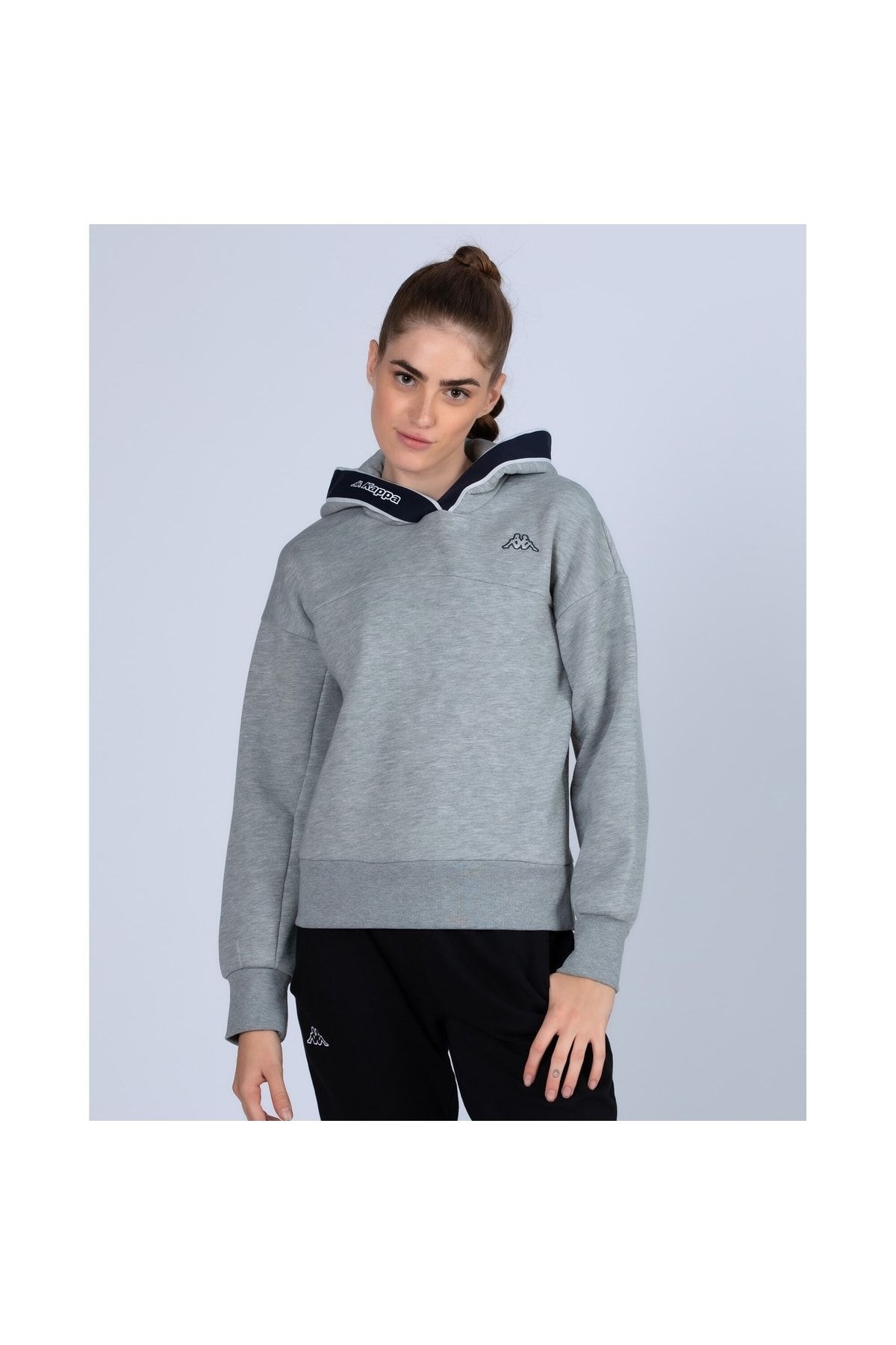 Kappa Kadın Sweat Logo Tape Daven Tk Sweatshirt