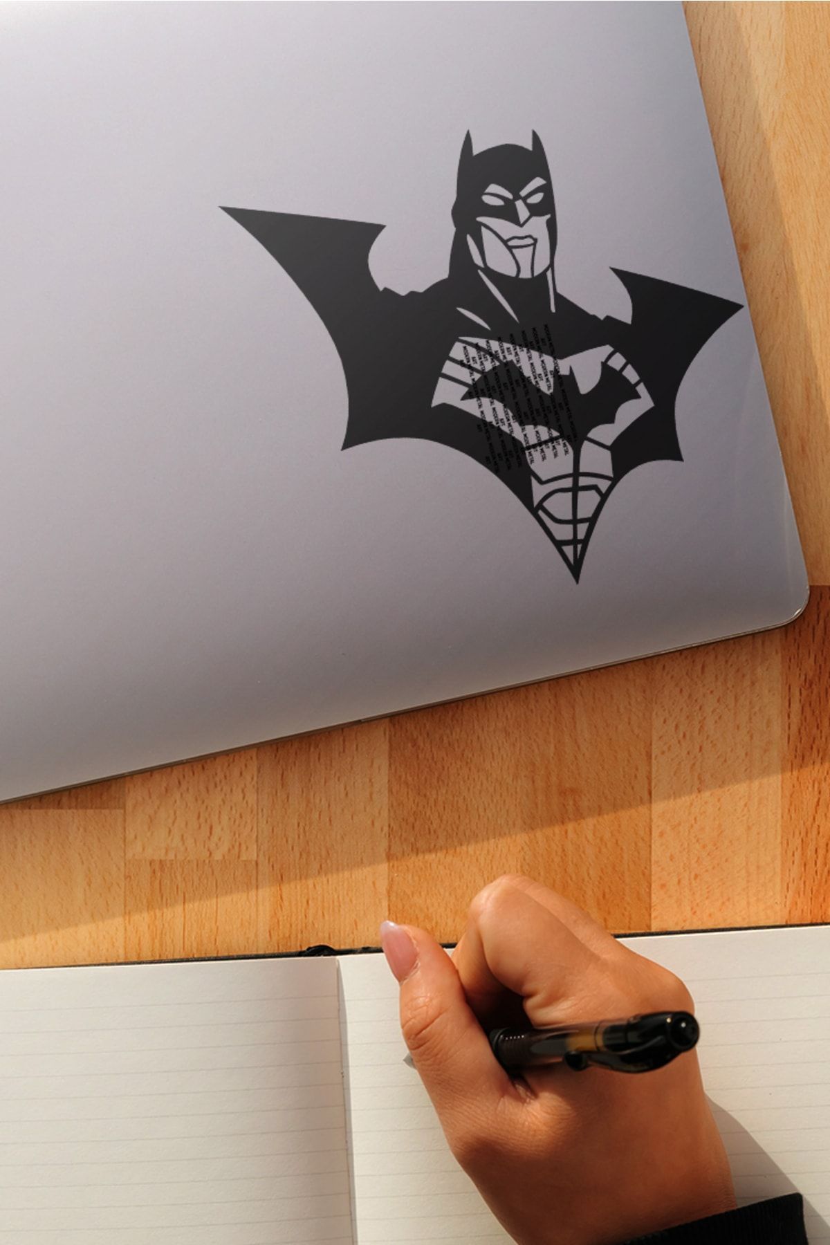Genel Markalar Htc 11-11.9 Inç Batman Notebook Sticker Modeli 15x10cm