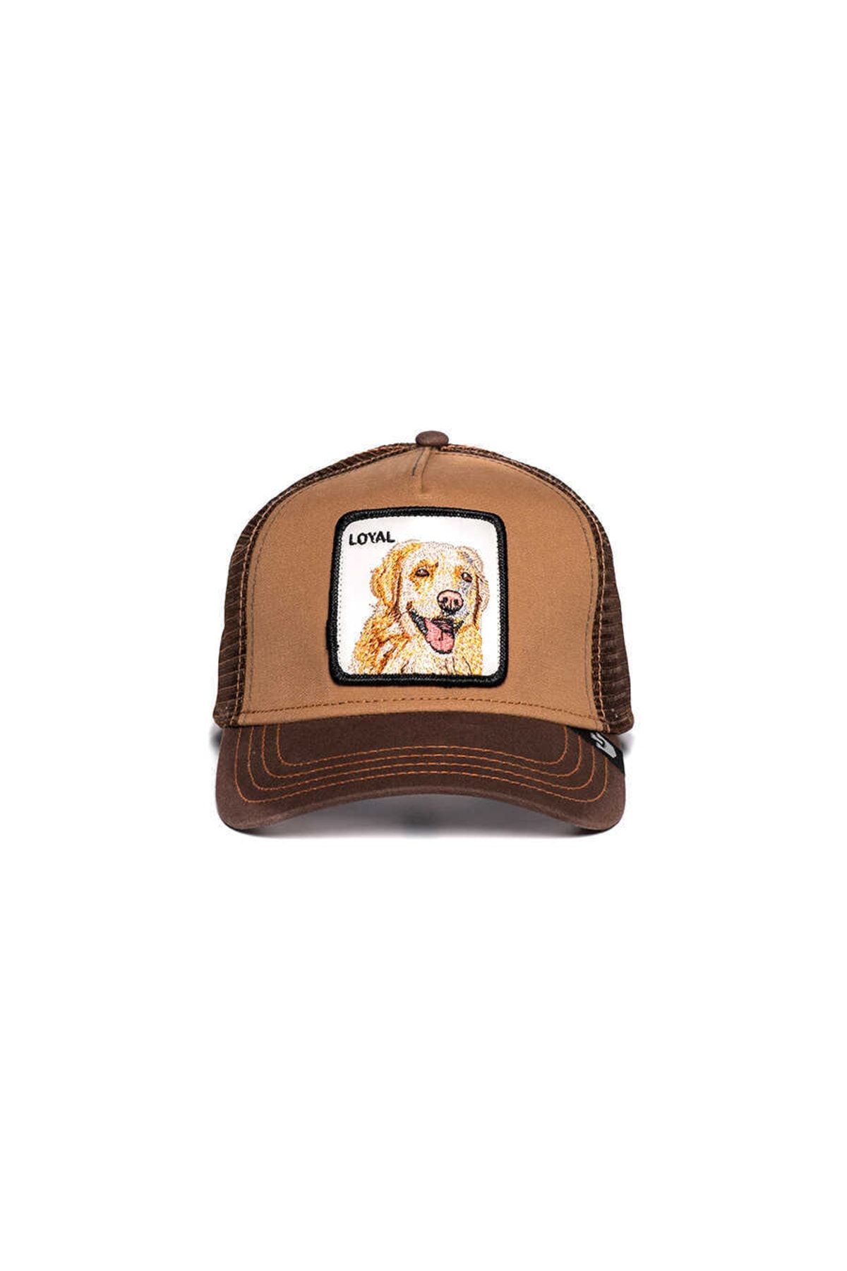 Goorin Bros . The Loyal Dog ( Golden Köpek Figürlü ) Şapka 101-0505 Kahverengi Standa