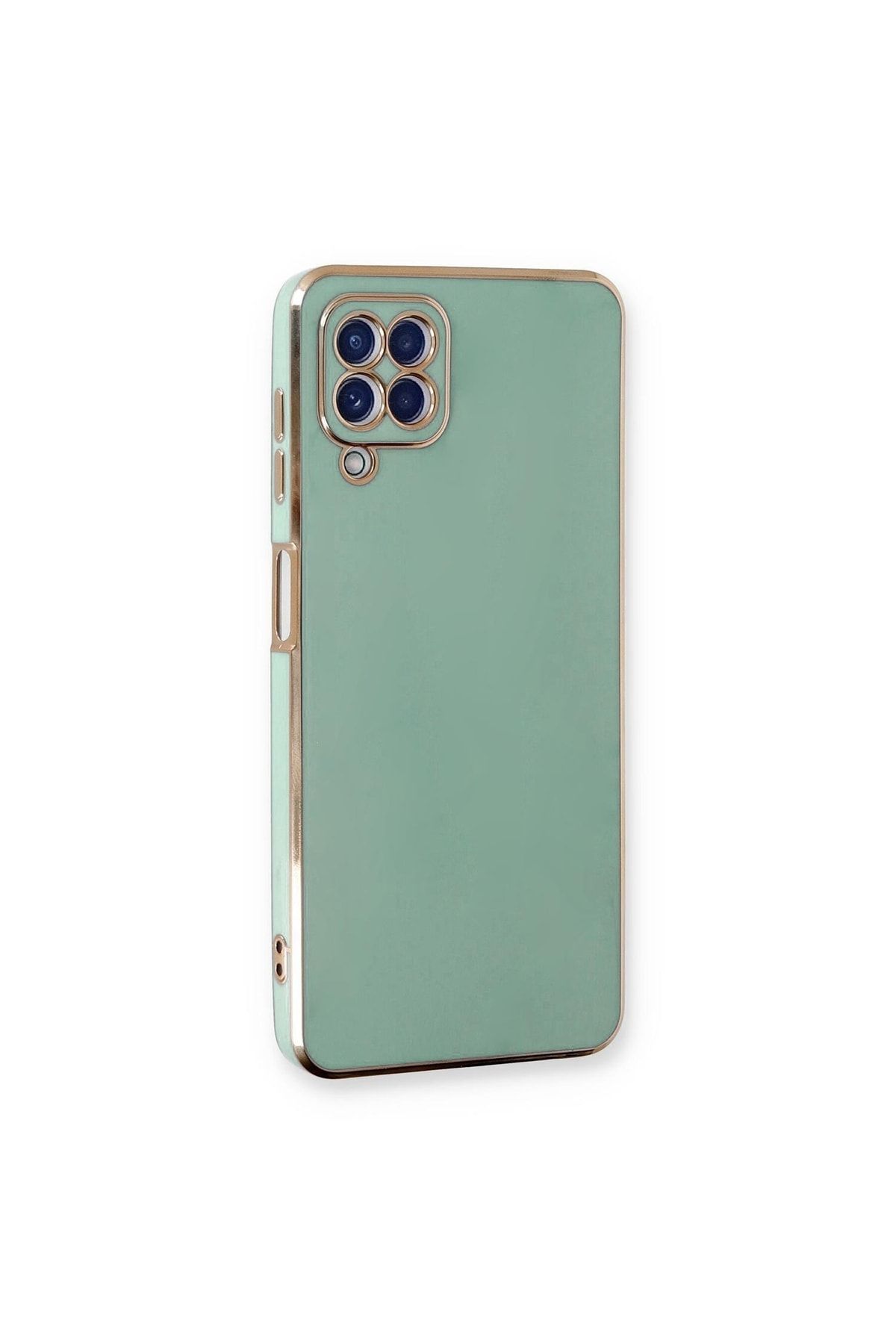 Microsonic Samsung Galaxy A22 4g Kılıf Olive Plated Yeşil
