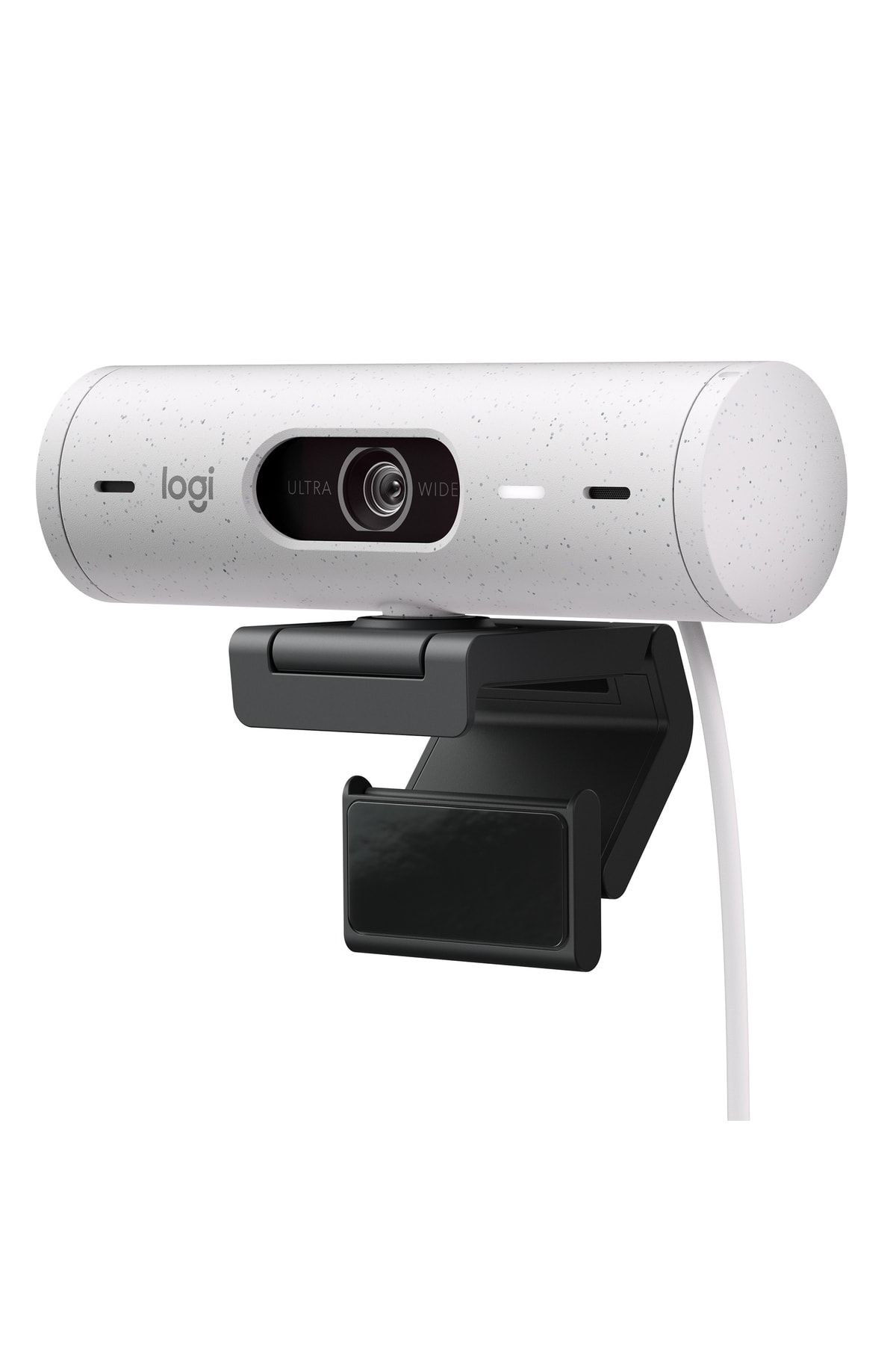 logitech BRIO 500 Full HD 1080p Mikrofonlu Web Kamerası - Beyaz