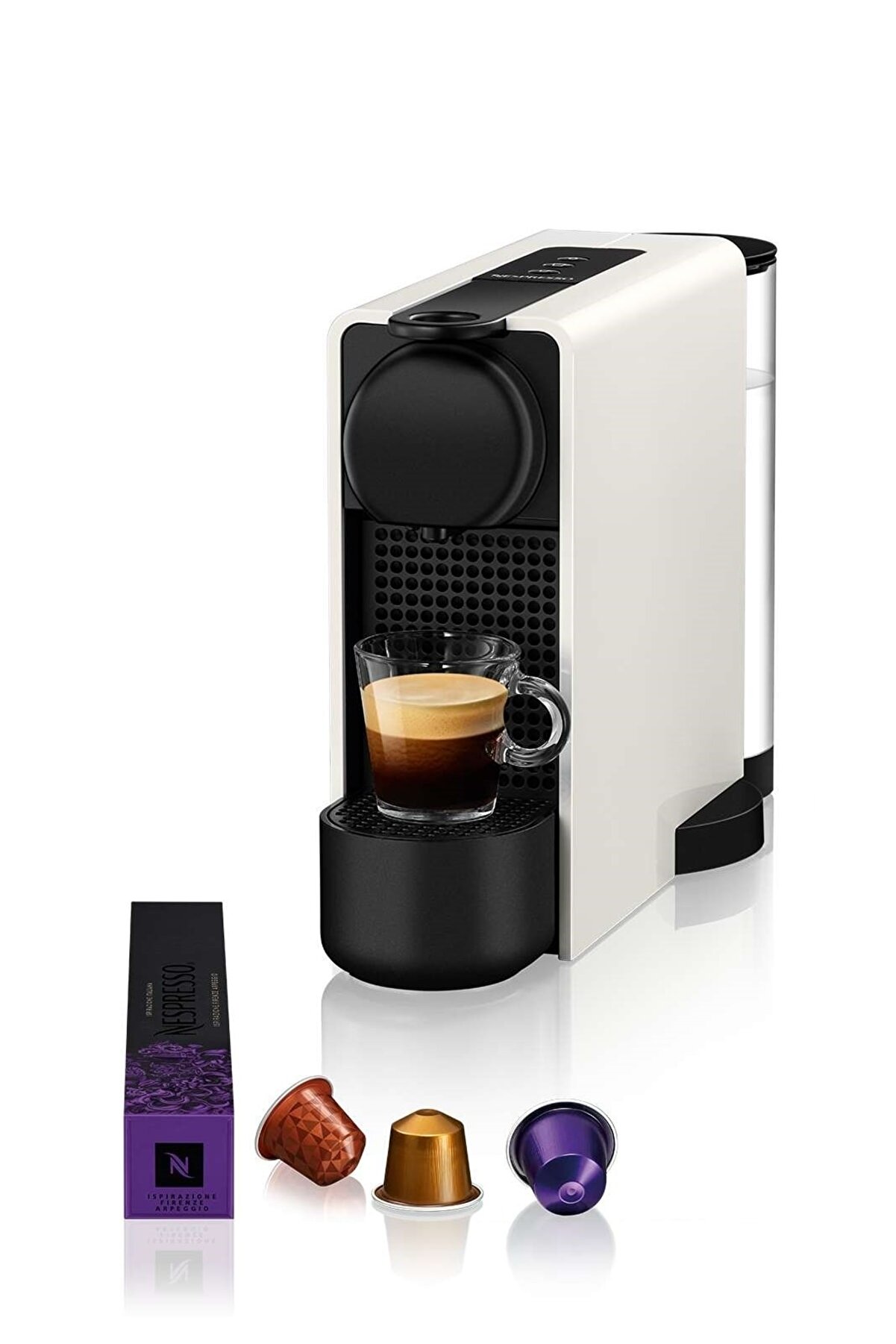 Nespresso C45 Essenza Plus Beyaz Kapsüllü Kahve Makinesi