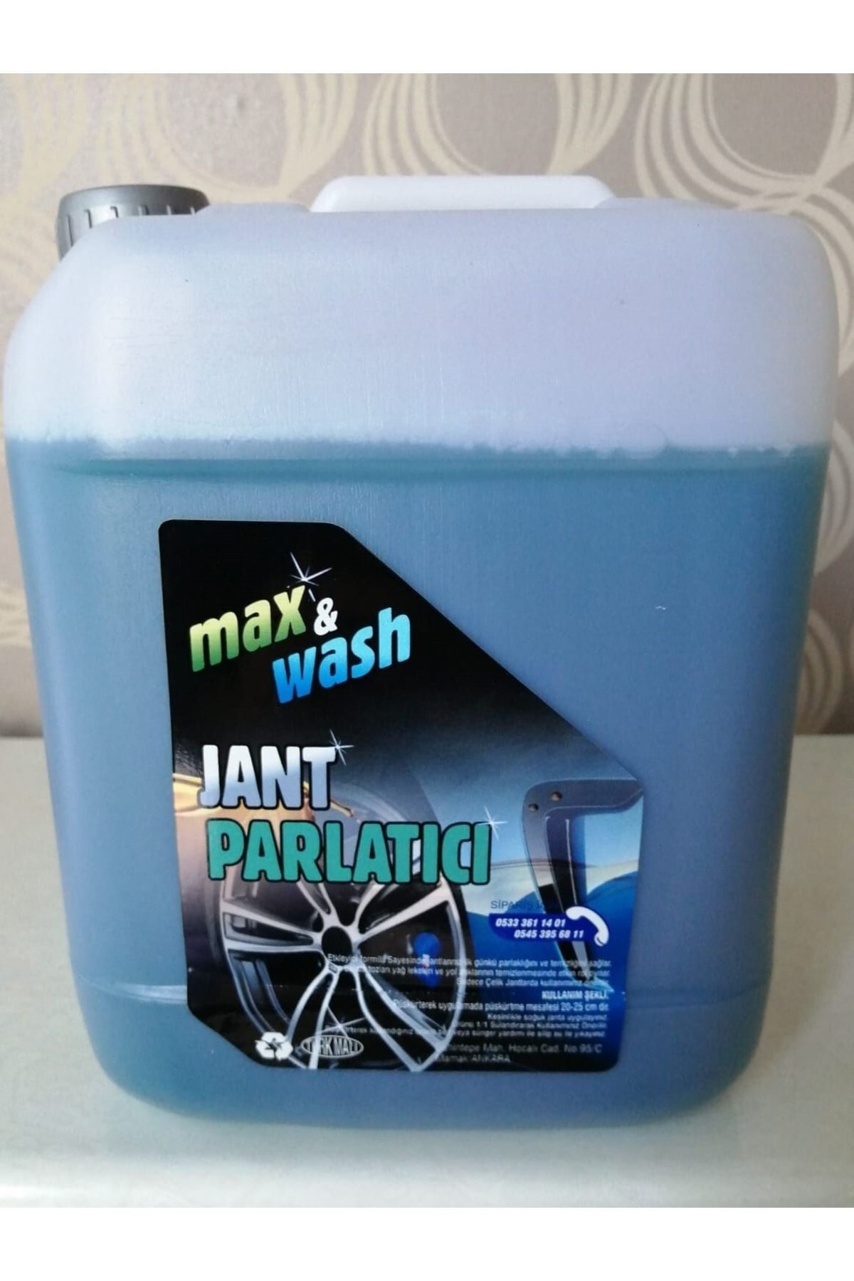 Max&Wash Jant Temizleyici Ve Parlatıcı 4 Kg