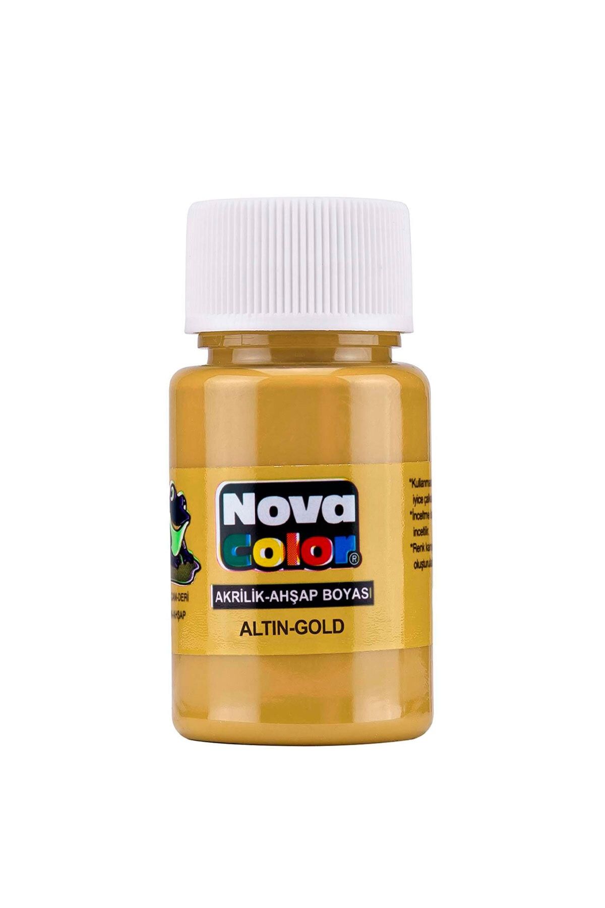 Artdeco Nova Color Nc-234 Akrilik Boya 30 Cc Şişe Altın