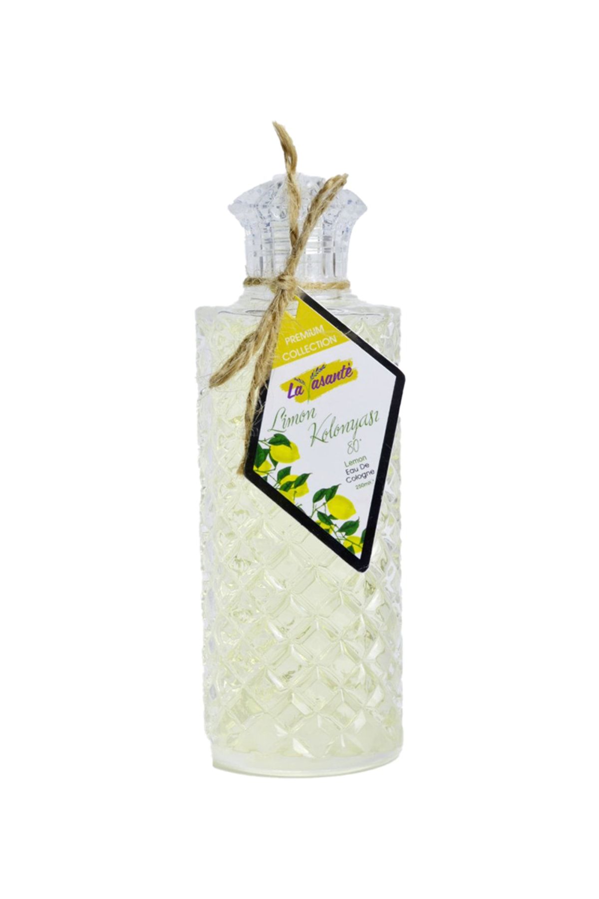 LAVASANTE Limon Kolonyası Premium Cam Şişe 250 ml Lemon