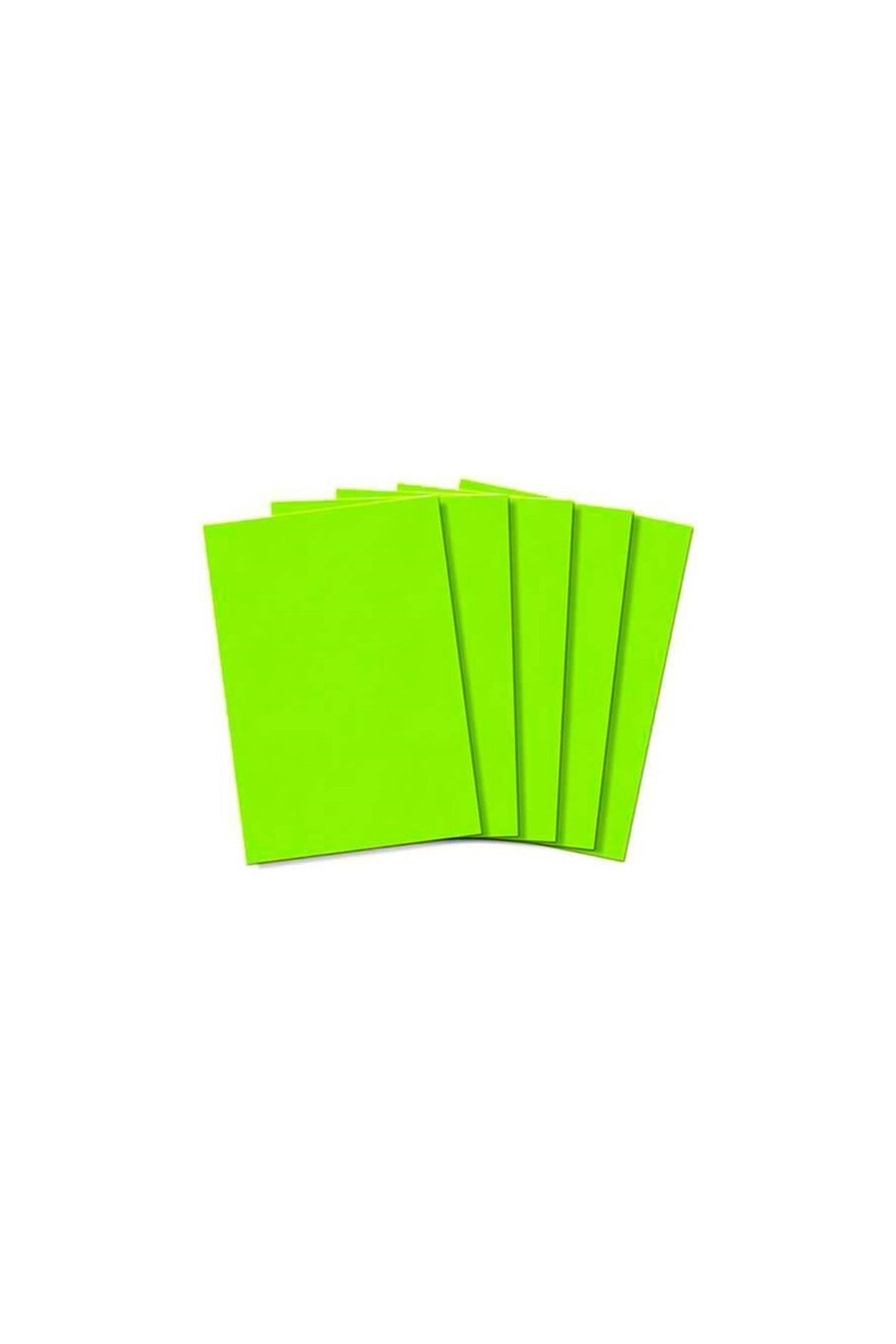 Keskin Color Floresan Elişi Kağıdı 100 Adet Yeşil Fosforlu