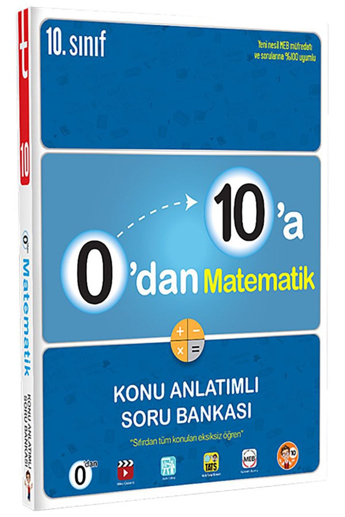 Tonguç Yayınları Tonguç 0 Dan 10 A Matematik Konu Anlatımlı Soru Bankası -
