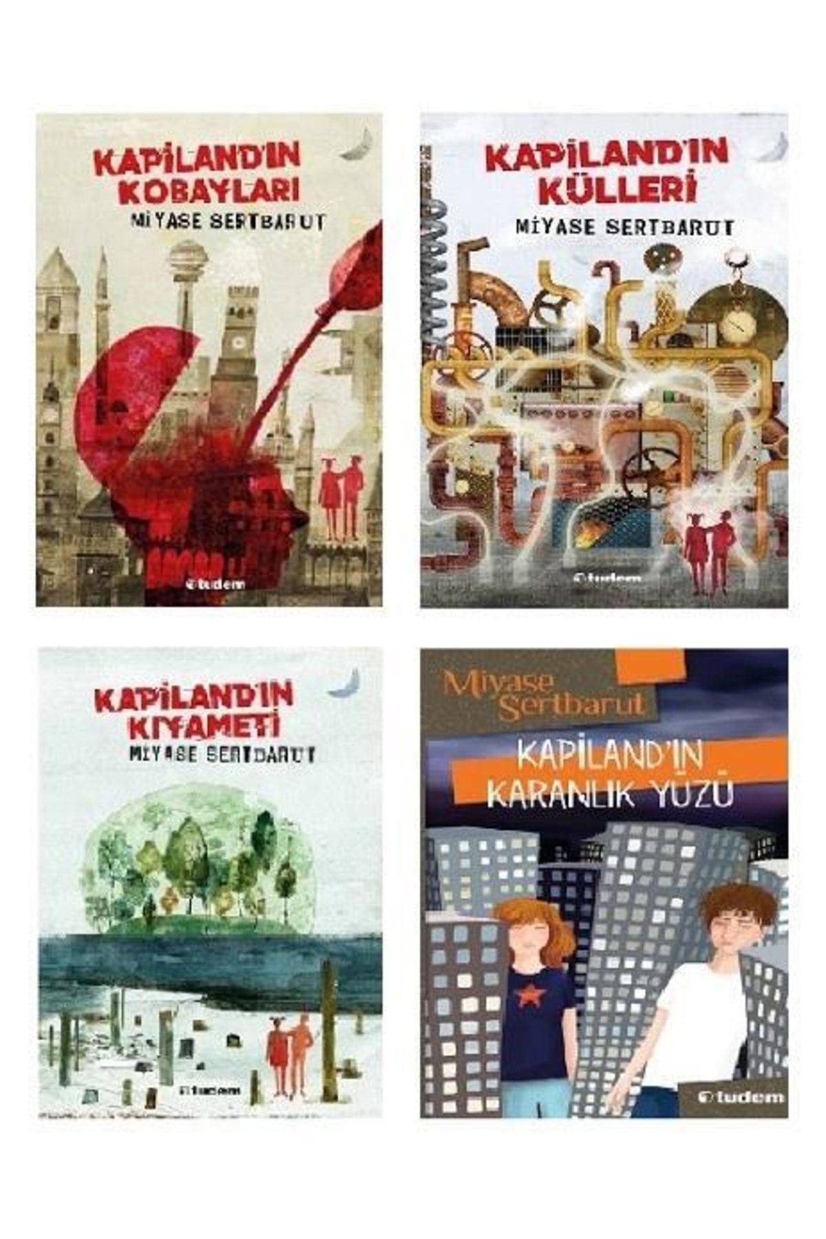 Tudem Yayınları Kapilandın Kobayları Serisi 4 Kitap - Miyase Sertbarut