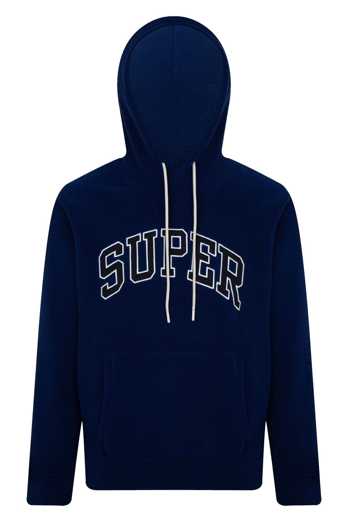 Superfly Men Kapüşonlu Sweat Mavi Sweatshirt 23207-21