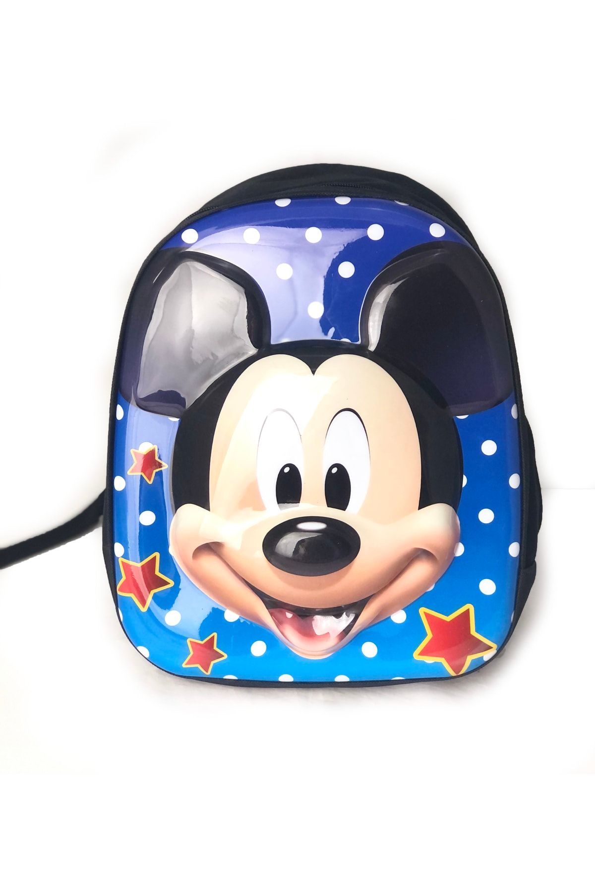 Mickey Mouse 3d Kabartmalı Anaokulu Kreş Ve Günlük Kullanım Çantası