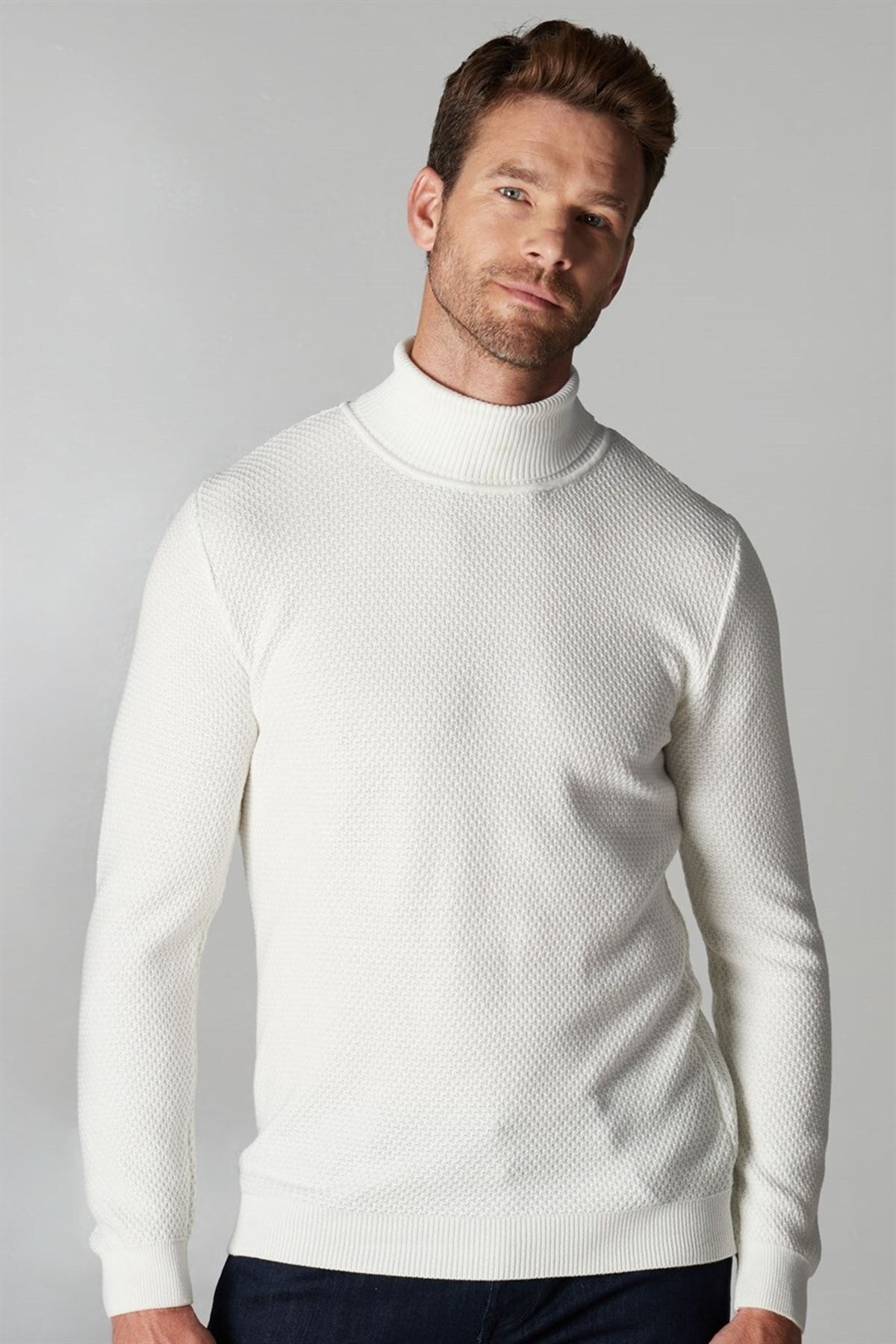 Tudors Erkek Sweater Cotton Belıze Kazak