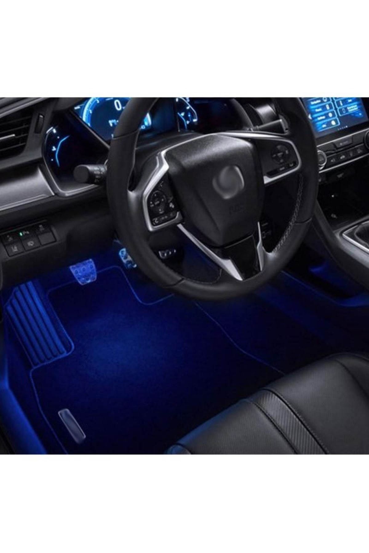 OLED GARAJ Honda Civic İçin Uyumlu FC5 Kapı İç ve Ayak Altı Aydınlatma Mavi Renk