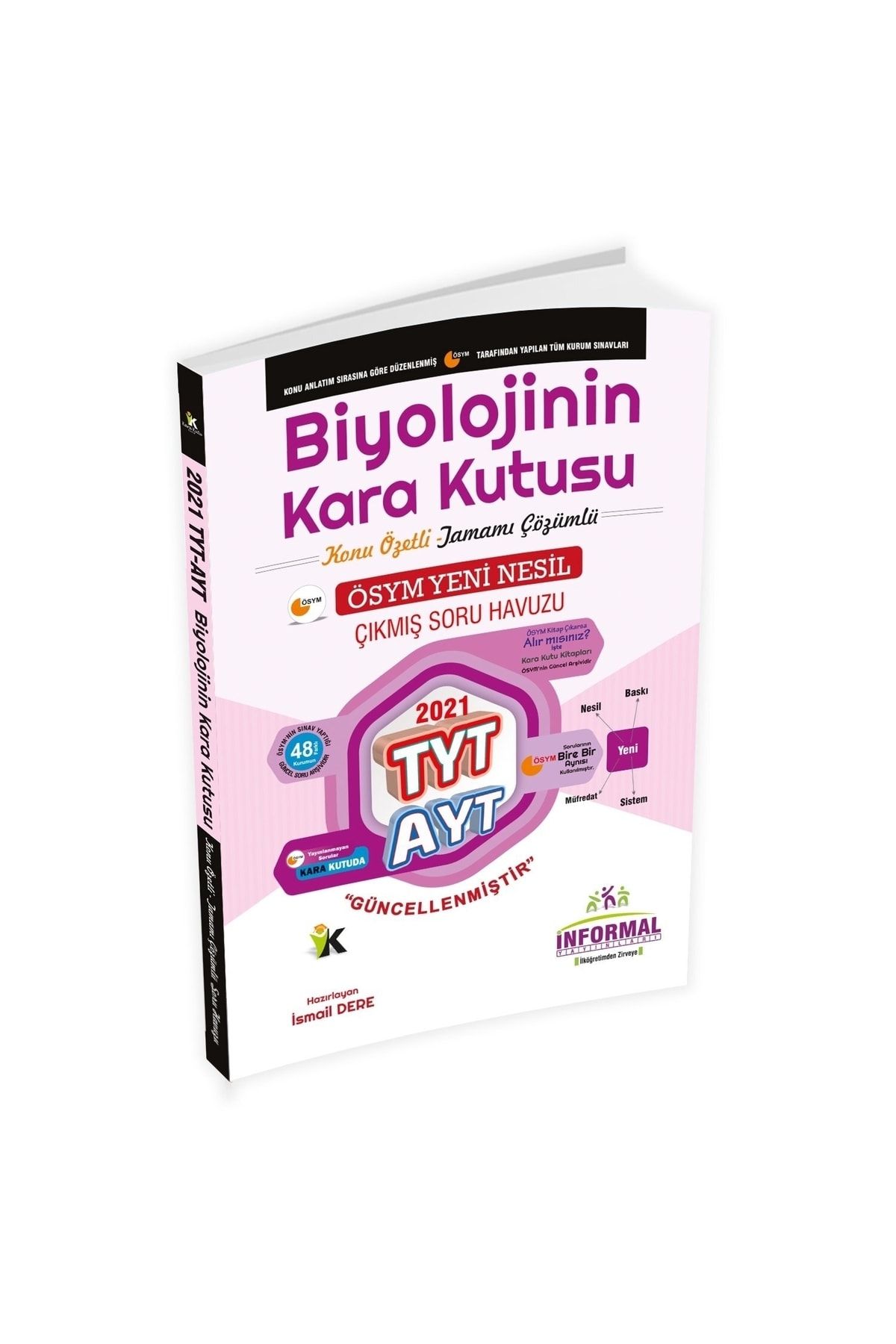 İnformal Yayınları Tyt Ayt Biyolojinin Kara Kutusu Konu Özetli Tamamı Çözümlü Soru Bankası