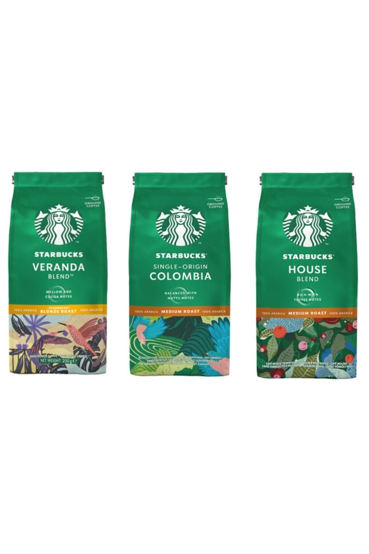 Nestle Starbucks Origin/veranda/house Blend Muhteşem Üçlü