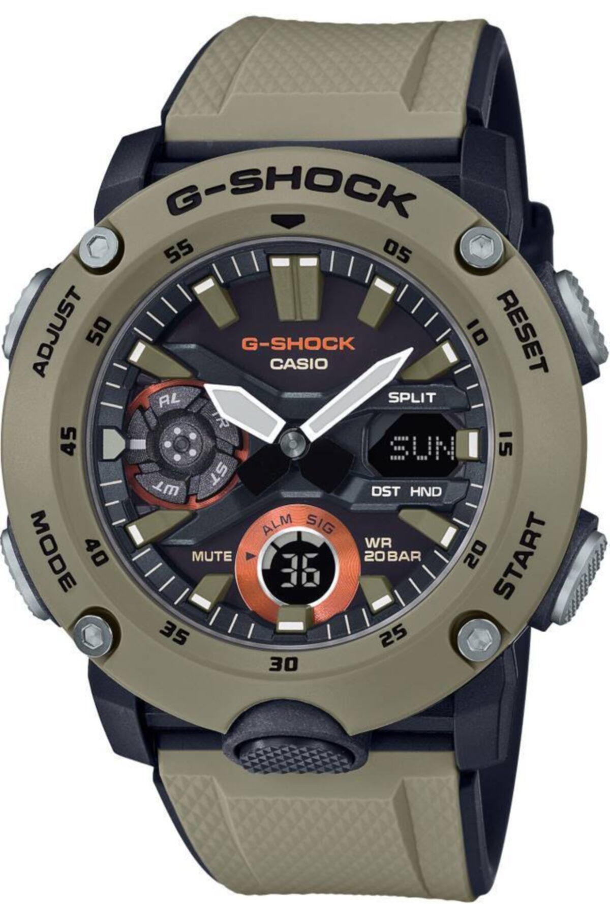 Casio Erkek G-Shock Kol Saati GA-2000-5ADR