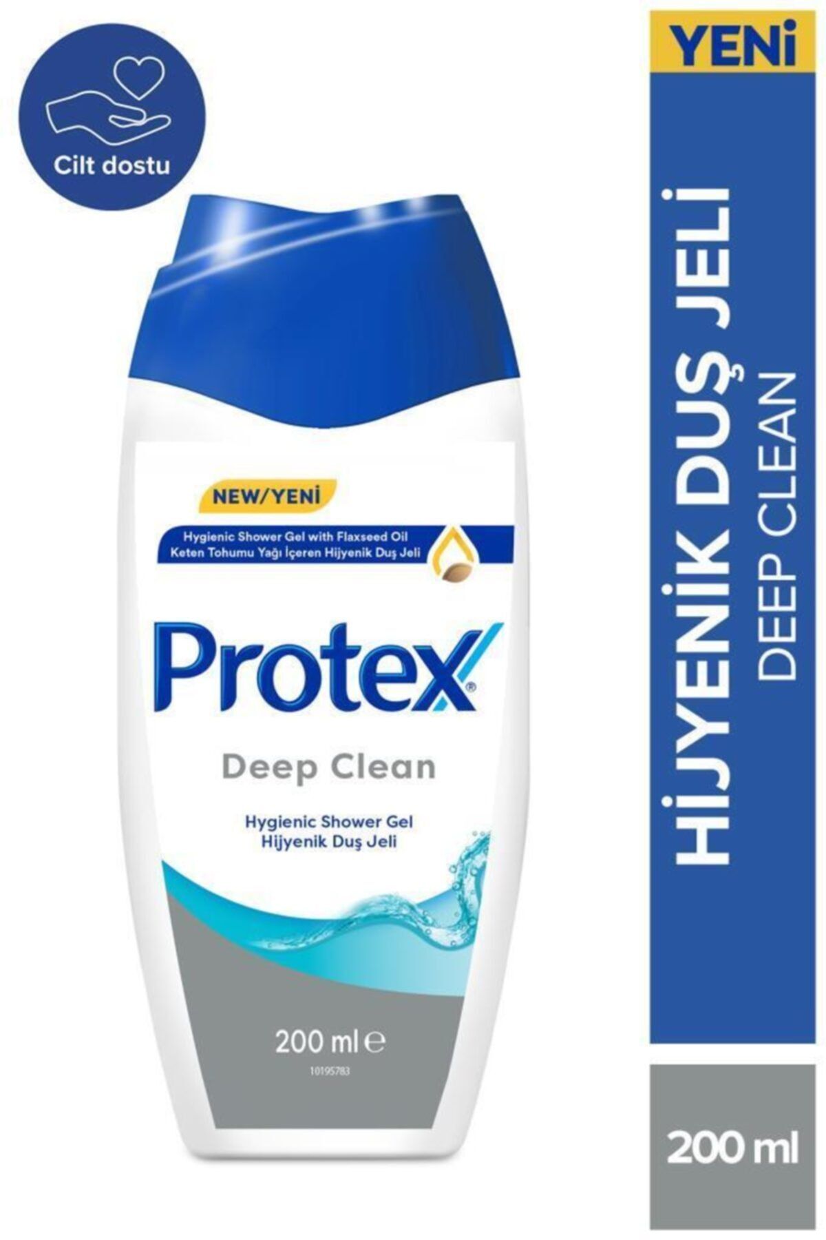 Protex Deep Clean Keten Tohumu Yağı İçeren Hijyenik Duş Jeli 200 ml