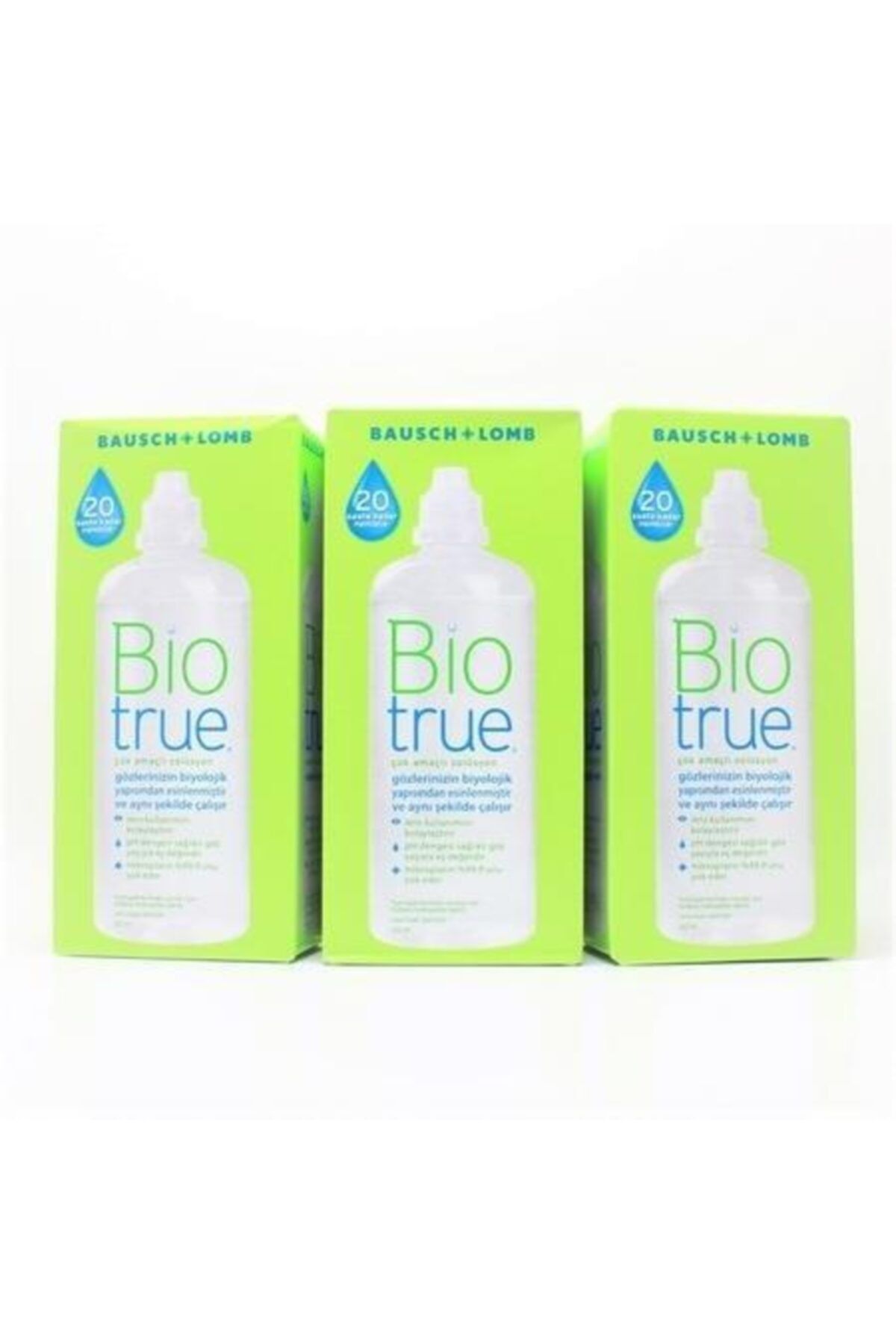 Biotrue 300ml Lens Solüsyonu 3'lü