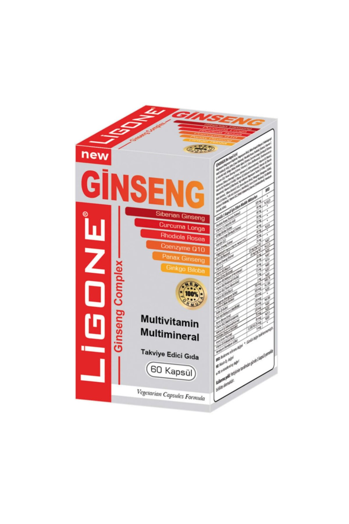 Ligone Ginseng 60 Kapsül