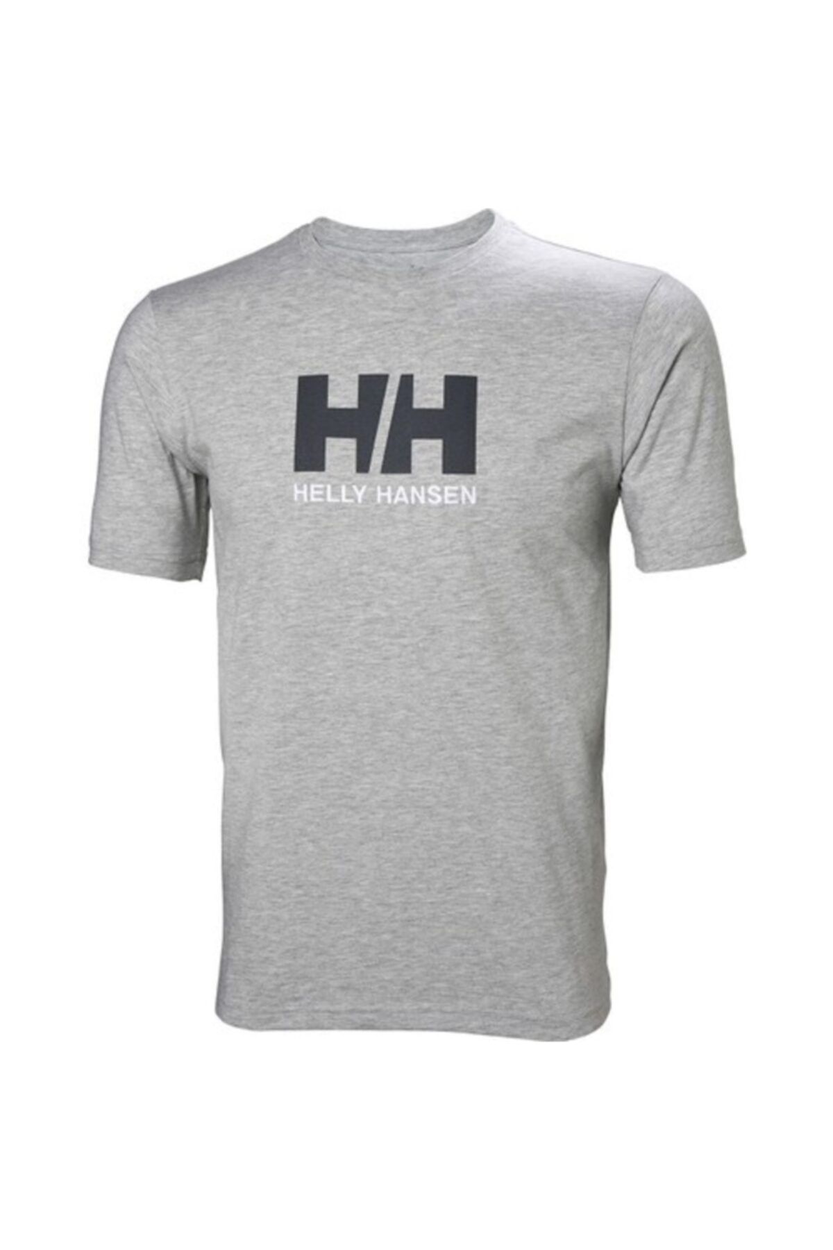 Helly Hansen Hh Logo Erkek T-shirt Gri Melanj