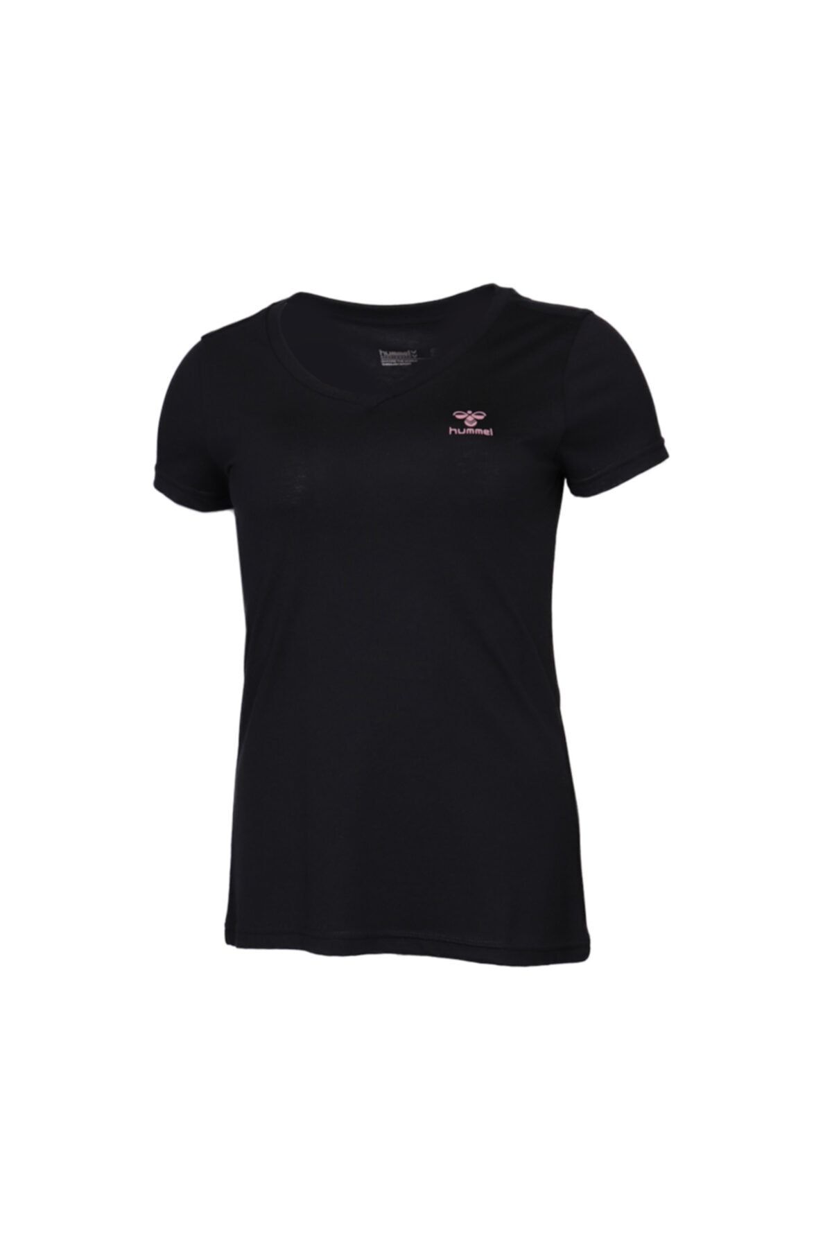 hummel Vlora Siyah Kısa Kollu Kadın T-Shirt