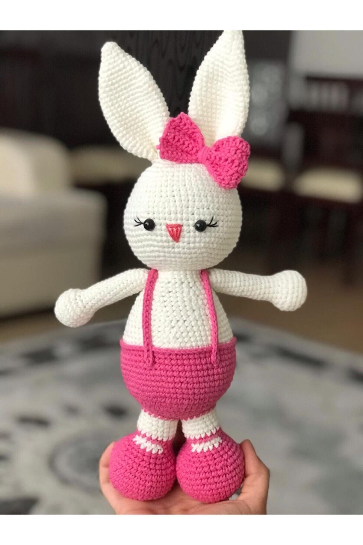 Amigurumi Popyo Tatlı Tavşancık / %100 El Örmesi / Amigurumi Tatlı Tavşan