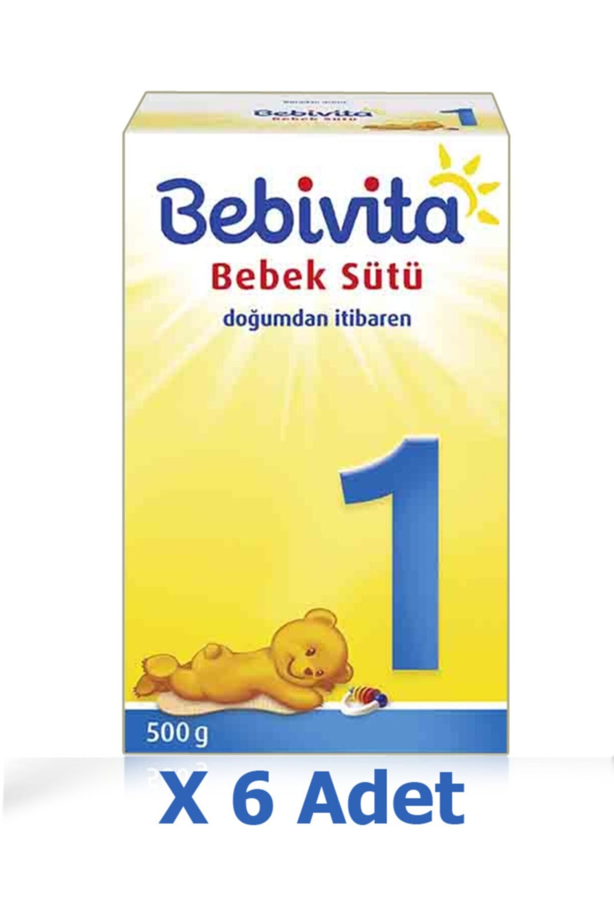 Bebivita Bebek Sütü 1 Numara Yeni Doğan  3 kg   6 'lı Paket