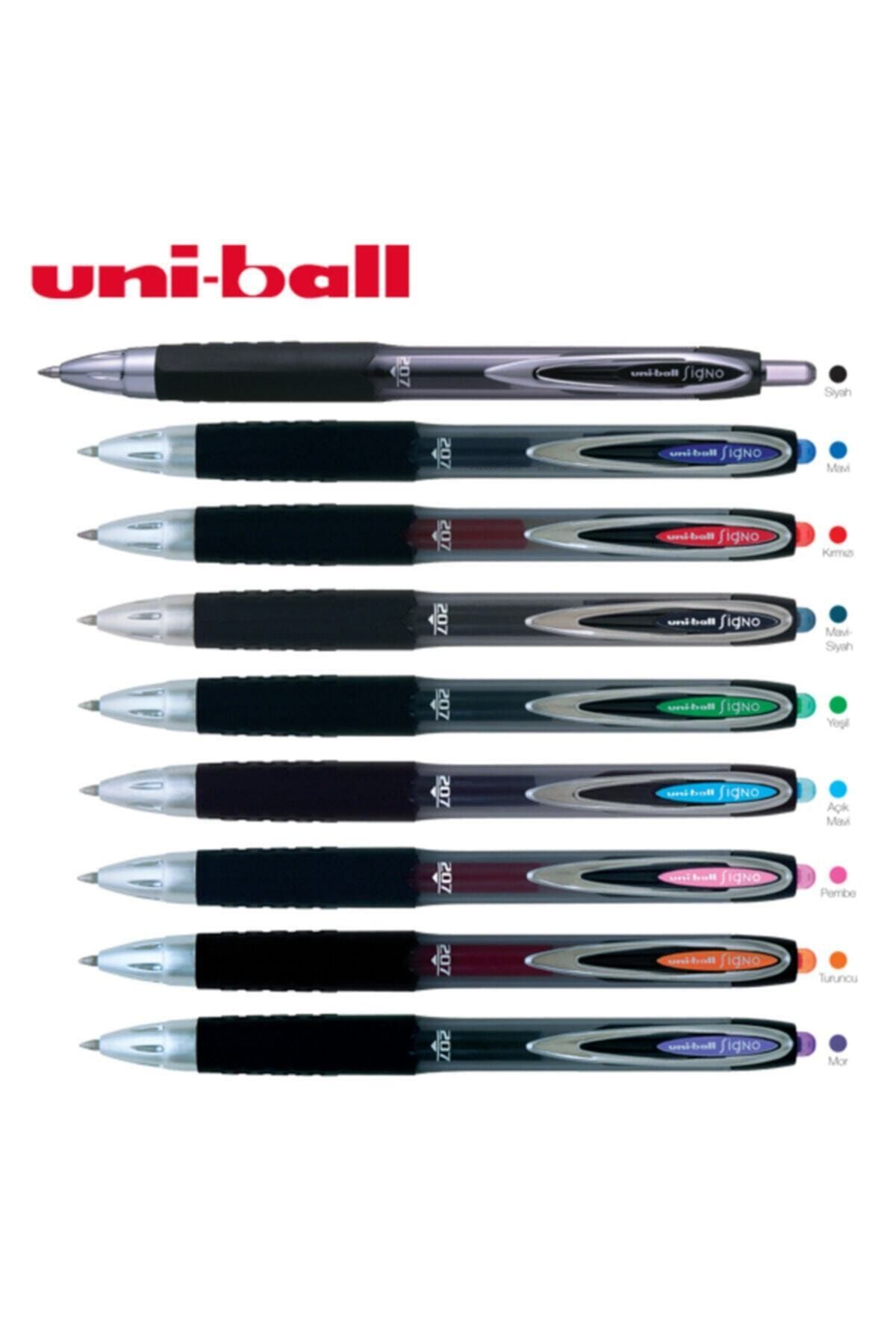 uni-ball Uniball Umn-207 Siyah Signo 207 0.7 Mekanik Jel Kalem