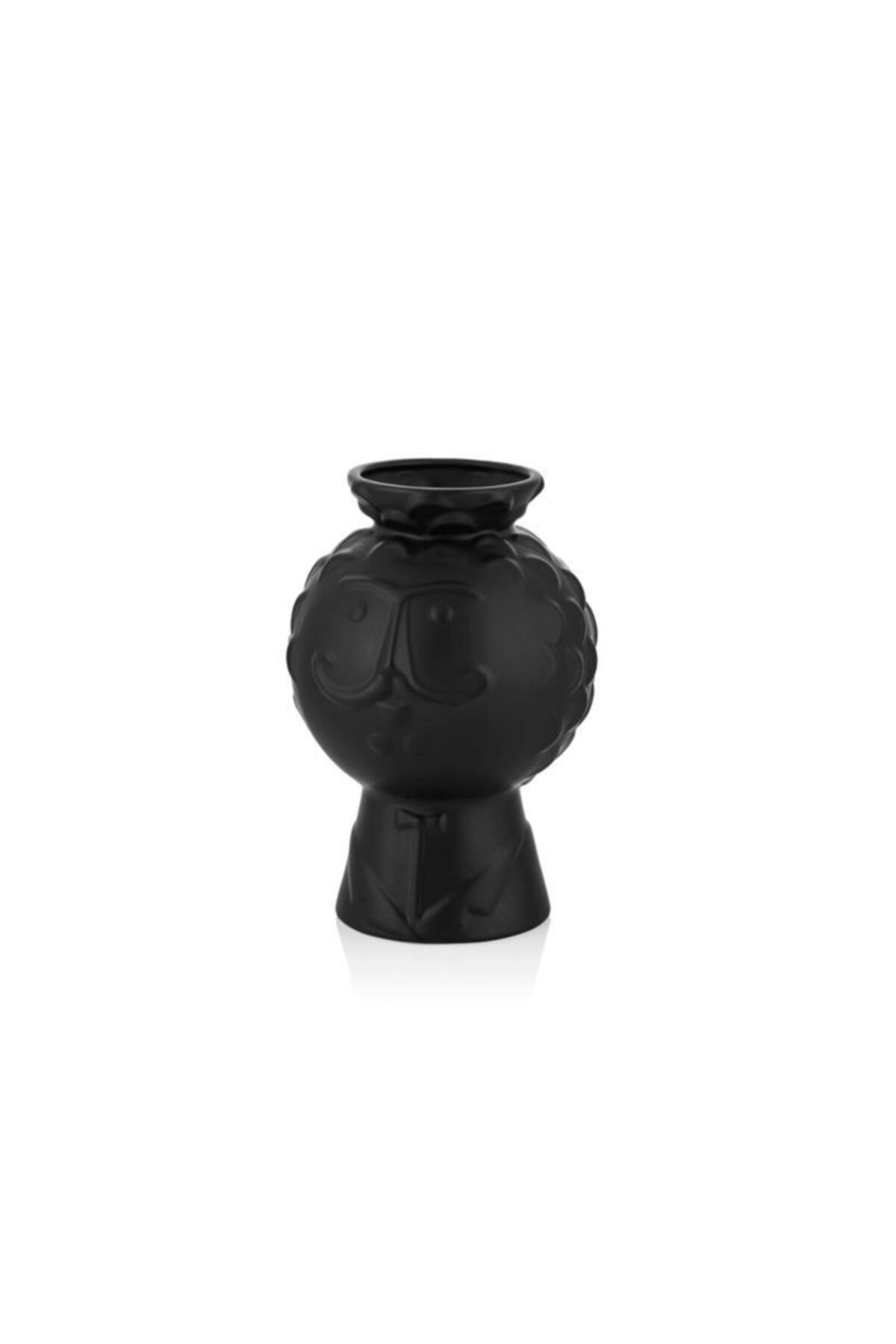 LAMEDORE Chıef Siyah Vazo 16.5x16.5x23.2 cm (6)