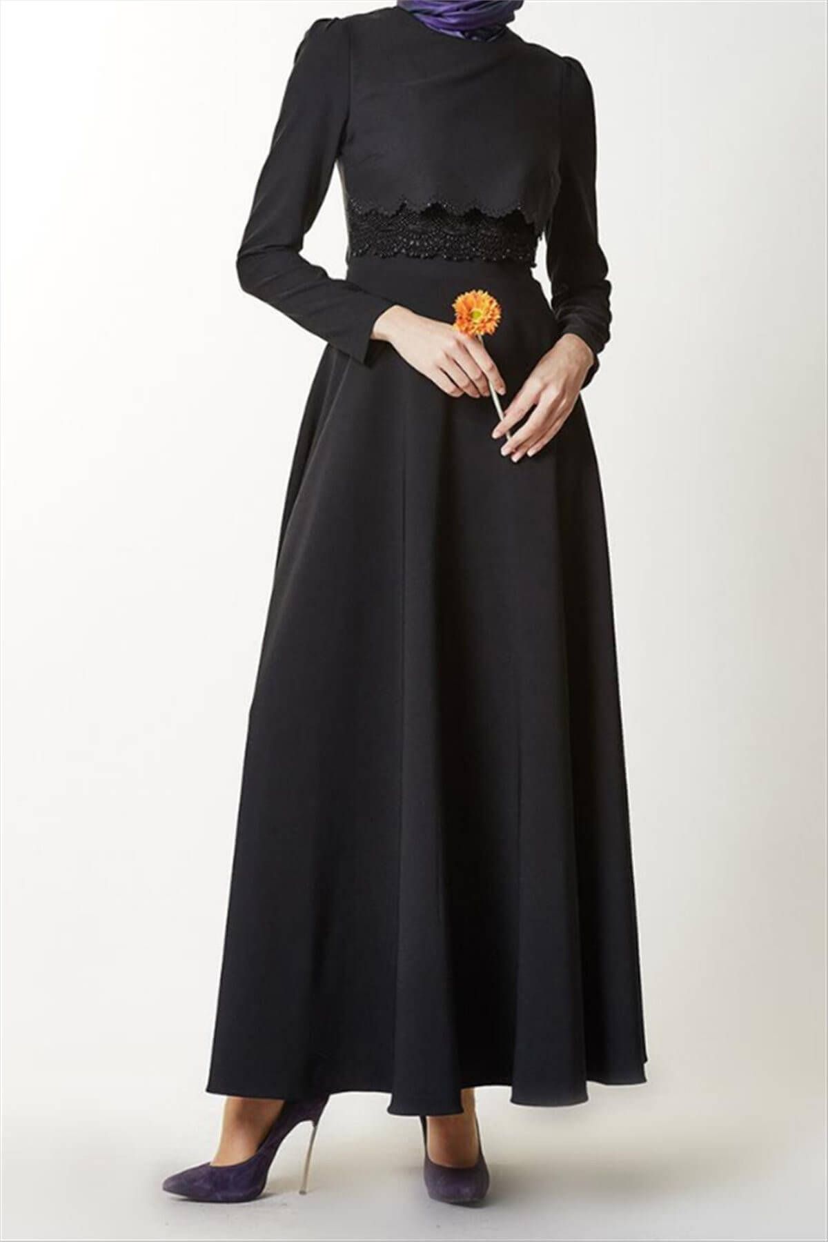 Mood Elite Kadın Siyah Elbise LR2520-01